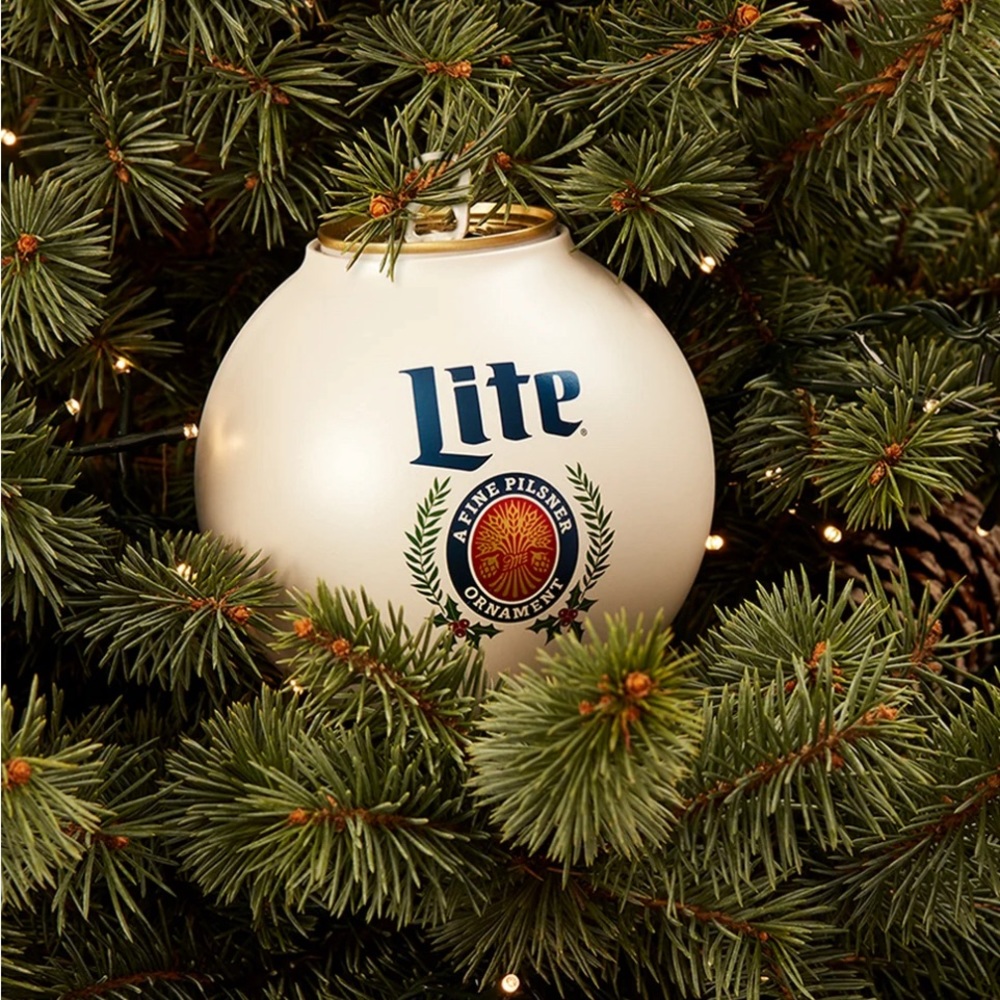 Miller lite Beer Ornaments